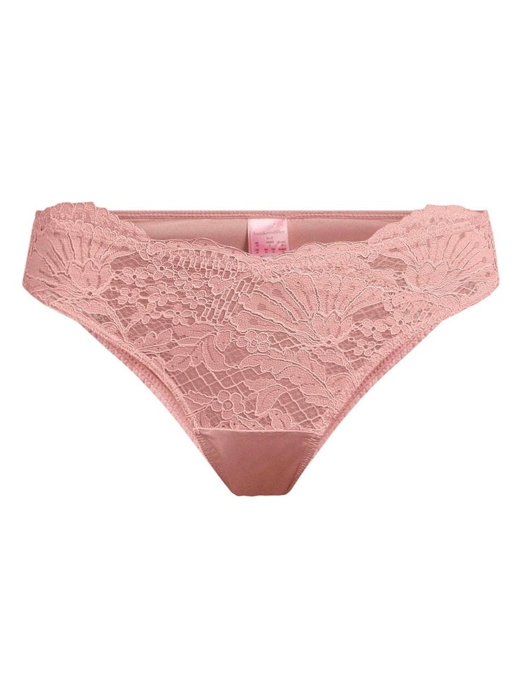 Pink Knickers Pink Essie Highleg Brazilian Knickers - Image 1 of 2 Pink Knickers Pink Essie Highleg Brazilian Knickers - Image 1 of 2