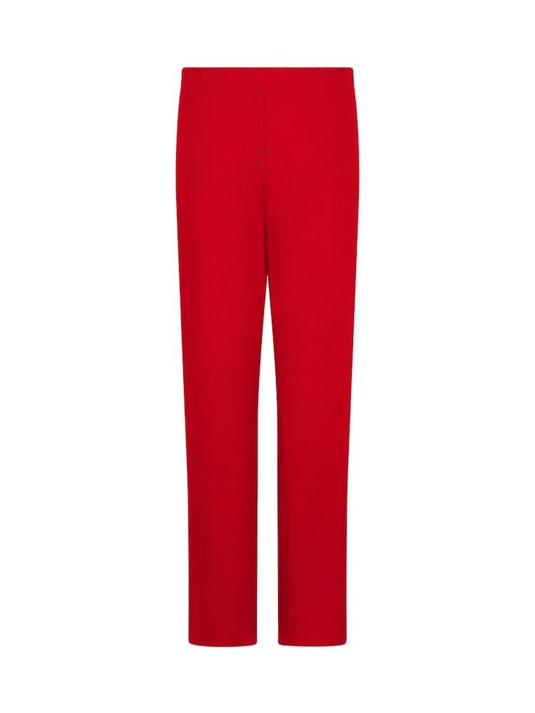 Hunkemoller Red Brushed Jersey Trousers - Image 5 of 5
