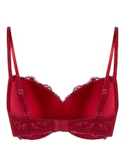 Hunkemoller Red Marine Padded Underwired Bra - Imagen 5 de 5
