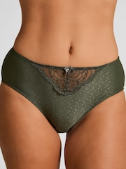 Verde - Hunkemoller Pink Sophie Alto Knickers - Imagen 3 de 3