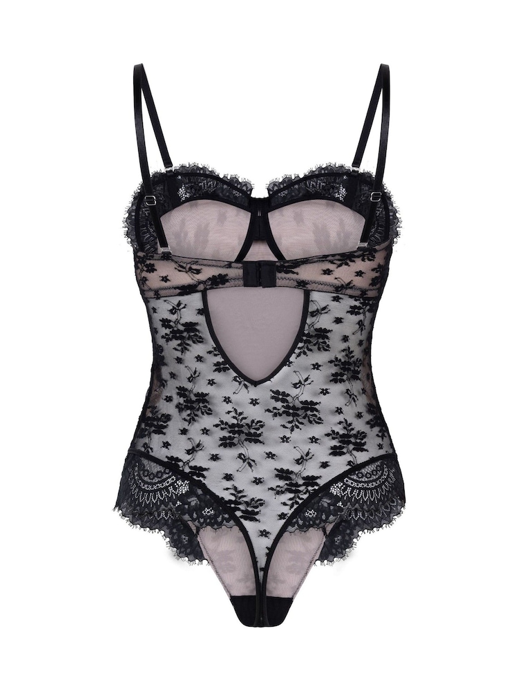 Hunkemoller Lou Black Body - Image 4 of 4 Hunkemoller Lou Black Body - Image 4 of 4