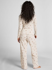 Hunkemoller Pointelle White Pyjamas Set - Image 3 of 3