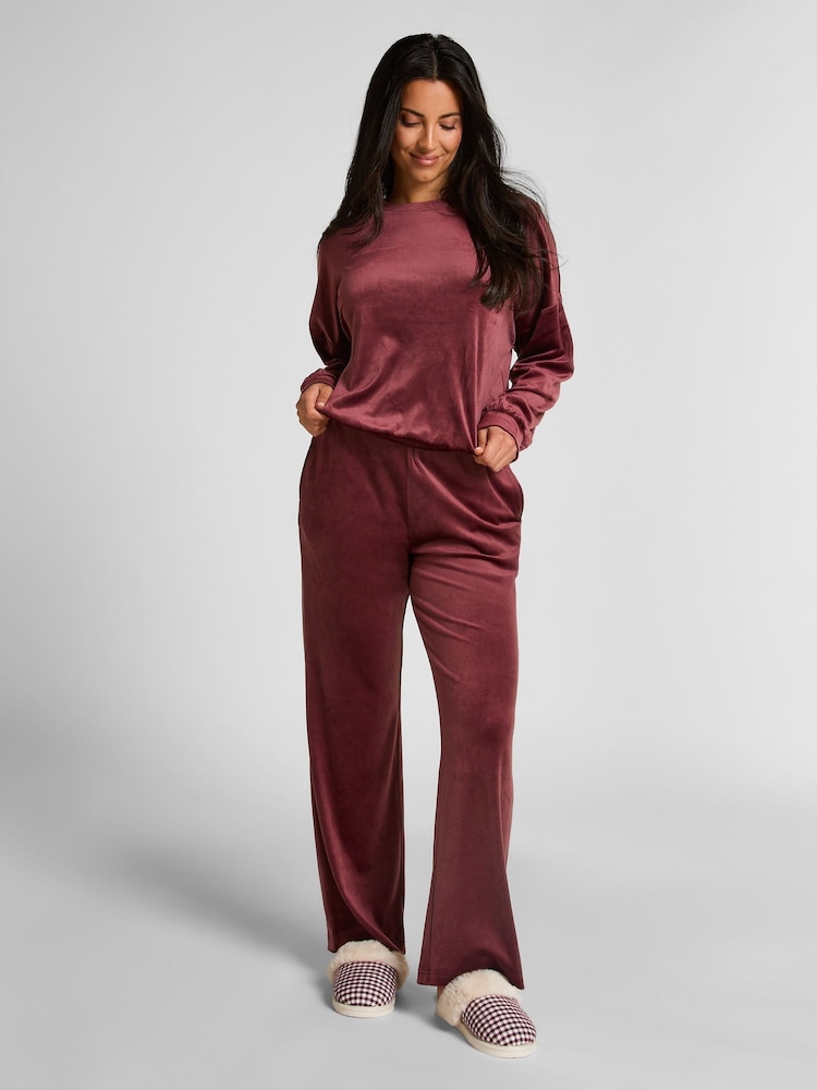 Hunkemoller Velvet Pyjamas Set - Image 1 of 1 Hunkemoller Velvet Pyjamas Set - Image 1 of 1
