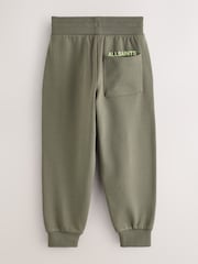 smALLSAINTS Khaki Green Orlando Straight Cuffed Joggers - Image 7 of 10