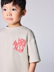 smALLSAINTS Multi Orlando T-Shirt and Shorts Younger Set - Image 3 of 8