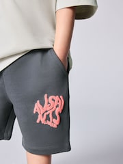 smALLSAINTS Multi Orlando T-Shirt and Shorts Younger Set - Image 4 of 8