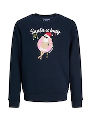 JACK & JONES Junior Christmas Novelty Sweatshirt - Image 1 of 1