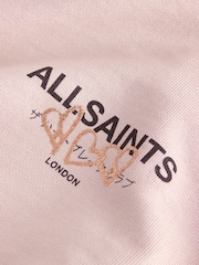 smALLSAINTS Light Pink Amore Underground Sweatshirt and Sweat Shorts Set - Image 7 of 10