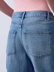 Light Blue Barrel Leg Jeans - Image 6 of 6