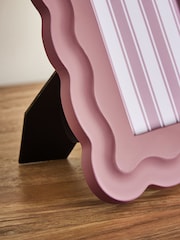 Scalloped Wooden Photo Frame - სურათი 3 5-დან