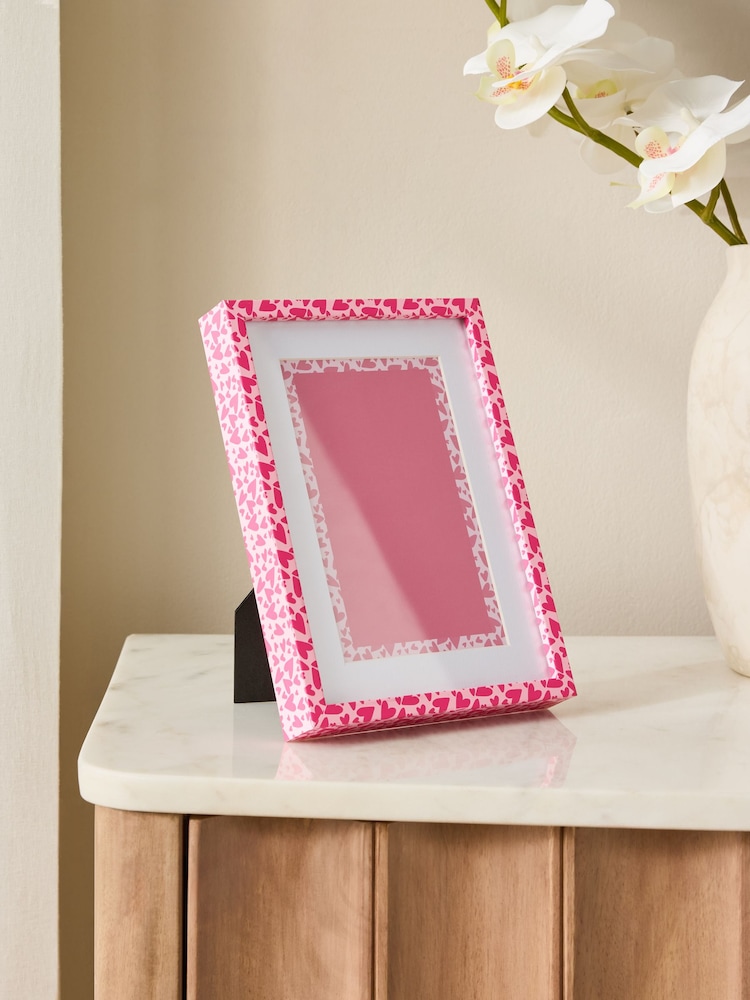 Set of 2 Pink Hadley Photo Frames - Image 2 of 5 Set of 2 Pink Hadley Photo Frames - Image 2 of 5