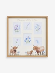 Hamish The Altoland Cow Multi Aperture Photo Frame - Imagen 1 de 2