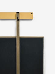 Brass and Linen Gallery Wall Collage 6 Frame Photo Frame - Image 4 of 4