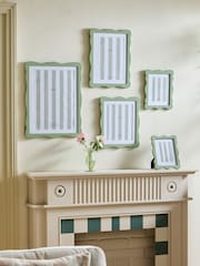 රැලි සහිත ලී ඡායාරූප රාමුව - 5න් 2 වන රූපය