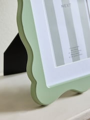 රැලි සහිත ලී ඡායාරූප රාමුව - 5න් 4 වන රූපය