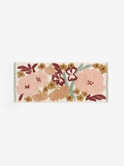 Orange Runner Bath Autumn Floral Bathmat - Image 1 of 1