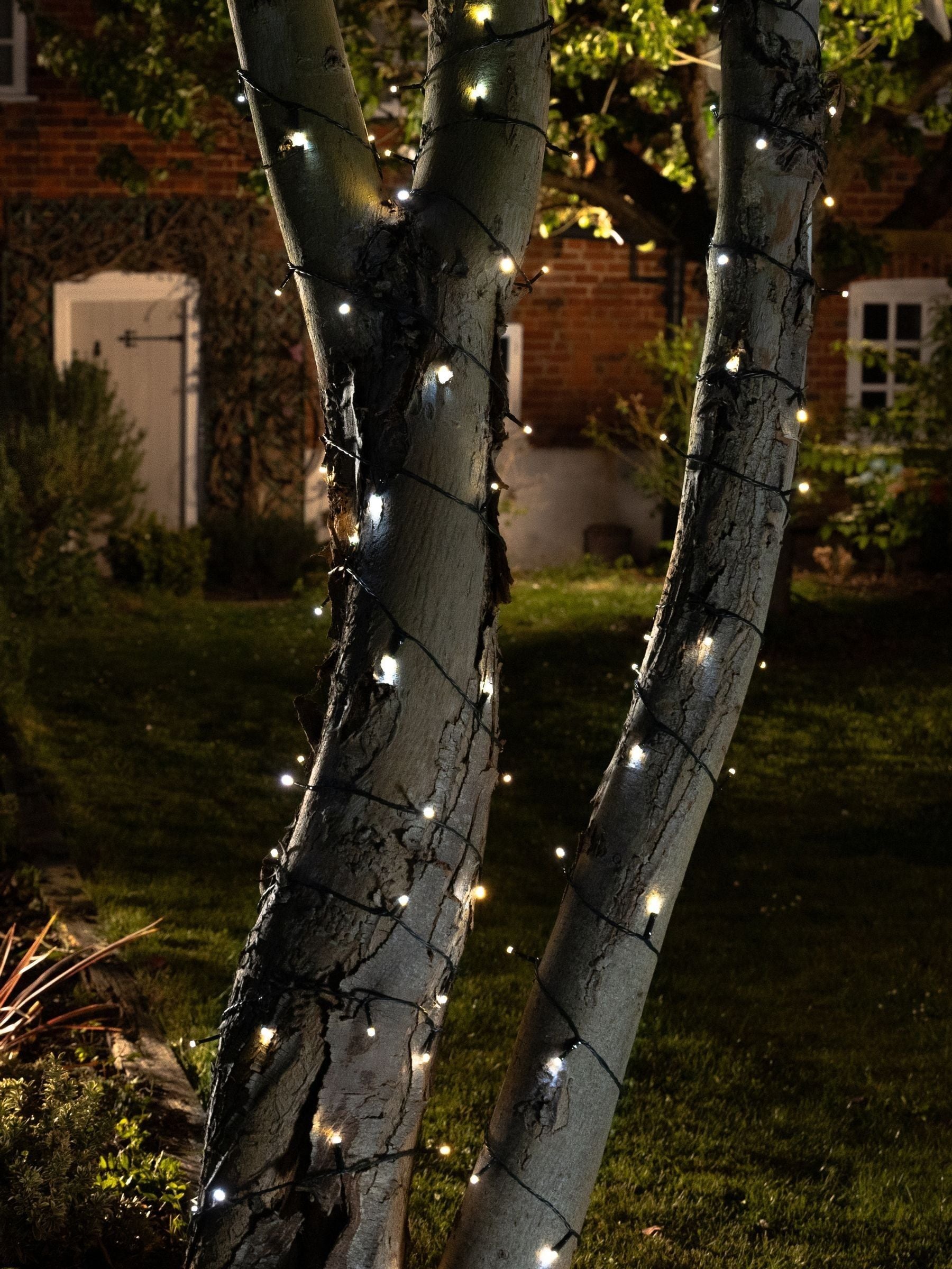 B&Q - Elan Solar Fairy LightsDual White And Warm White 100 Leds - Image 2