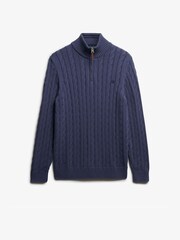 Superdry Classic Cable Half-Zip Jumper - Bild 4 von 4