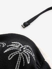 Daily by Desmond and Dempsey Mono Palm Bandeau Bikini Top With Removable Straps - Image 8 of 10