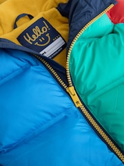 Bright Colour Block Padded Coat (3mths-7yrs) - Image 10 of 10