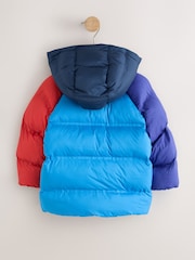 Bright Colour Block Padded Coat (3mths-7yrs) - Image 7 of 10