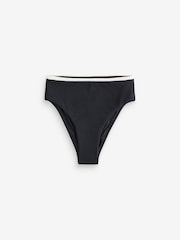 Daily by Desmond and Dempsey Mono Palm High Waist Bikini Briefs with Tummy Control - Image 5 of 8