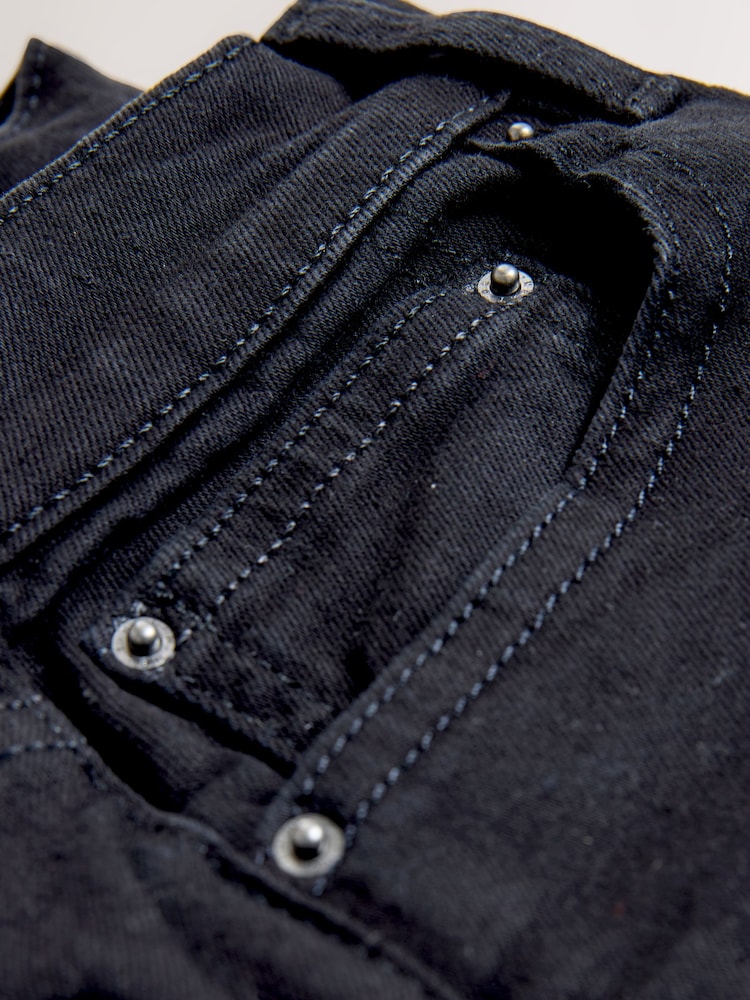 Schwarz - Slim-Cropped-Jeans - Bild 9 von 9