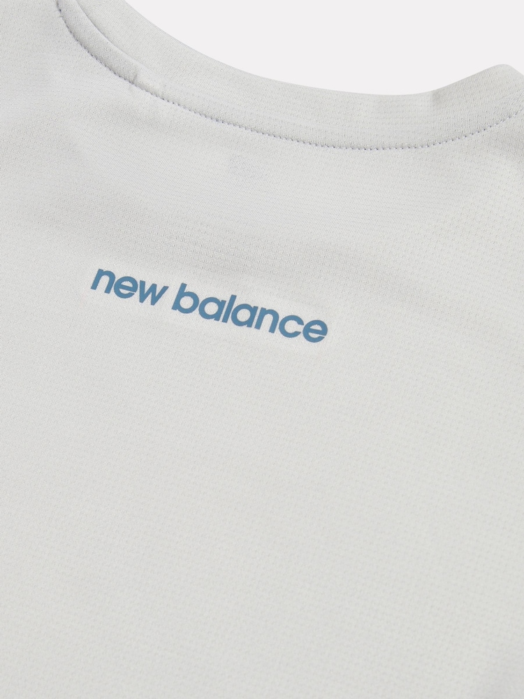 New Balance Grey Athletics T-Shirt - Image 10 of 10