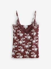 Daily by Desmond and Dempsey Jersey Viscose Lace Cami Shorts Set - Image 9 of 12