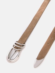 Mint Velvet Brown Buckle Belt - Image 4 of 4