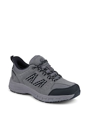 Pavers Grey Just Step In Extra Wide Memory Foam Trainers - Image 2 of 5