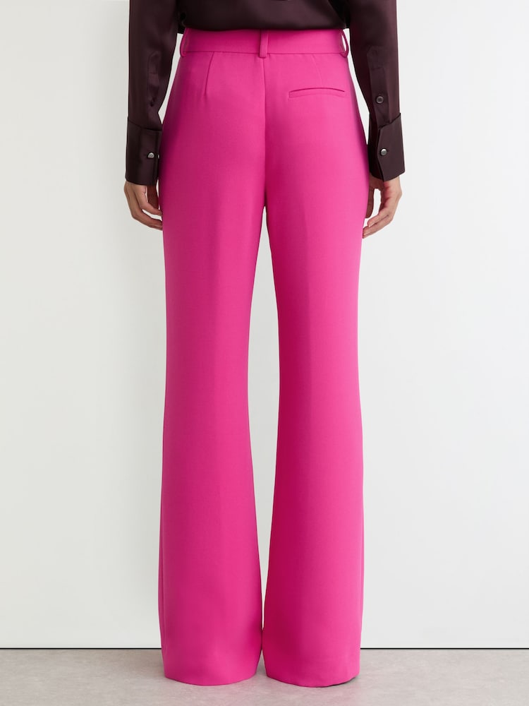 neon pink dress pants Mens Fuchsia Dress Pants - Slim Fit Stylish Formal Trousers for Parties in Hot Pink Color