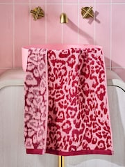 Leopard Pink Towel - 4의 이미지 1