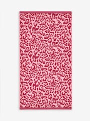 Leopard Pink Towel - 4의 이미지 4