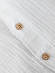 White Woven Baby Jumpsuit (0mths-2yrs) - Image 9 of 12