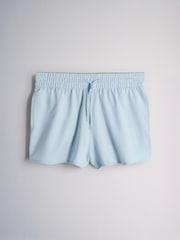 The Set 2 Pack Raglan T-shirt and Short Sweat Co-Ord Pale Blue - Image 3 of 5