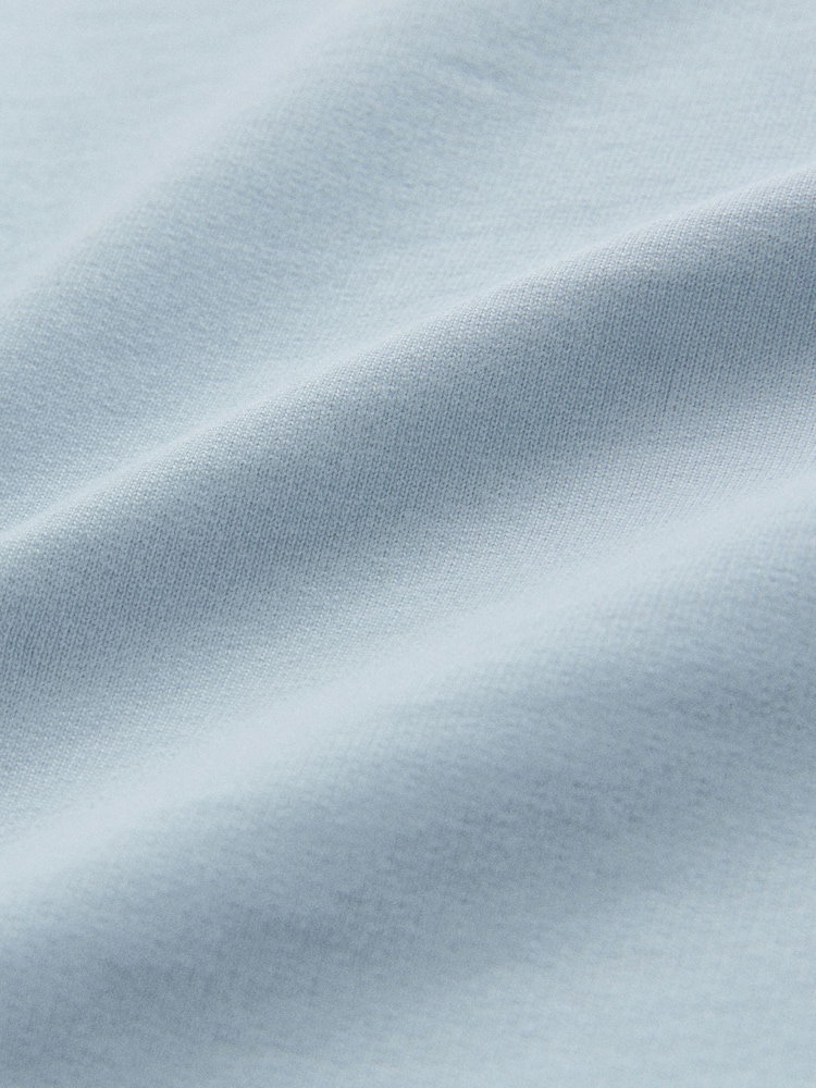 The Set 2 Pack Raglan T-shirt and Short Sweat Co-Ord Pale Blue - Image 5 of 5