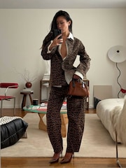 Tony Bianco Brown Charlotte Mocha Patent Pointed Toe Slingback Heels - Image 2 of 18