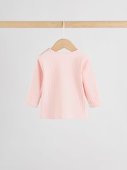 Pink Hello World Top and Leggings Baby Set (0-18mths) - Image 5 of 12