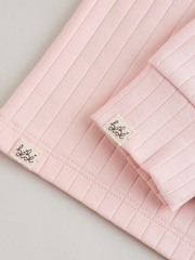 Pink Hello World Top and Leggings Baby Set (0-18mths) - Image 9 of 12