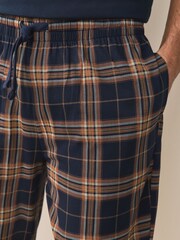 Marineblau/blau - Kurzärmeliger Jersey-Pyjama - Bild 4 von 12