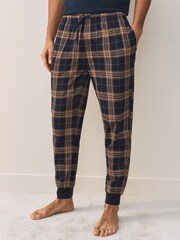 Marineblau/blau - Kurzärmeliger Jersey-Pyjama - Bild 5 von 12