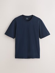 Marineblau/blau - Kurzärmeliger Jersey-Pyjama - Bild 9 von 12