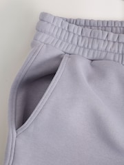 Lilac Purple Jersey Jort Shorts - Image 10 of 12