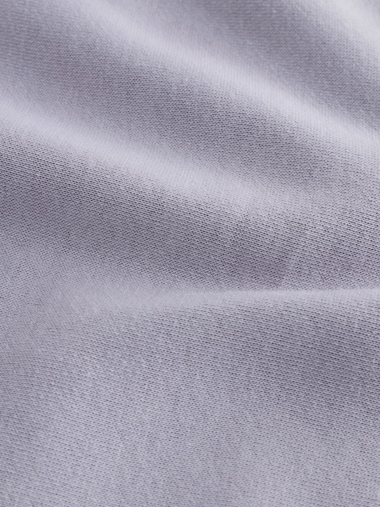 Lilac Purple Jersey Jort Shorts - Image 12 of 12