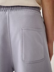 Lilac Purple Jersey Jort Shorts - Image 6 of 12