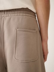 Light Brown Jersey Jort Shorts - Image 6 of 6
