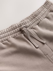 Light Brown Jersey Jort Shorts - Image 8 of 10