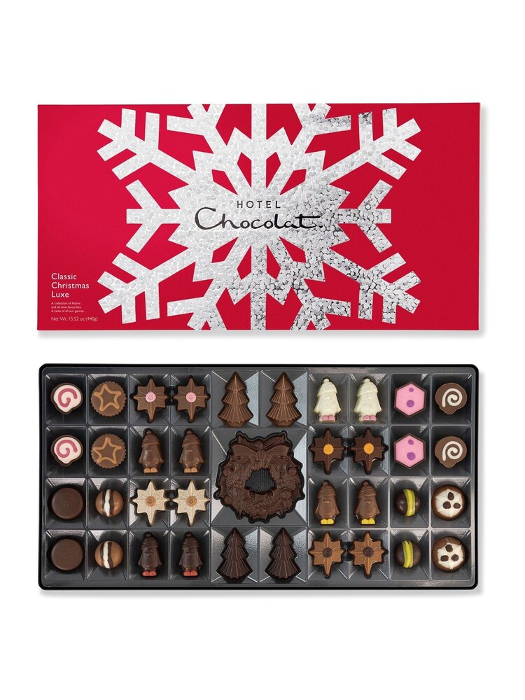 Hotel Chocolat The Classic Christmas Luxe Chocolate Selection - Image 1 of 2