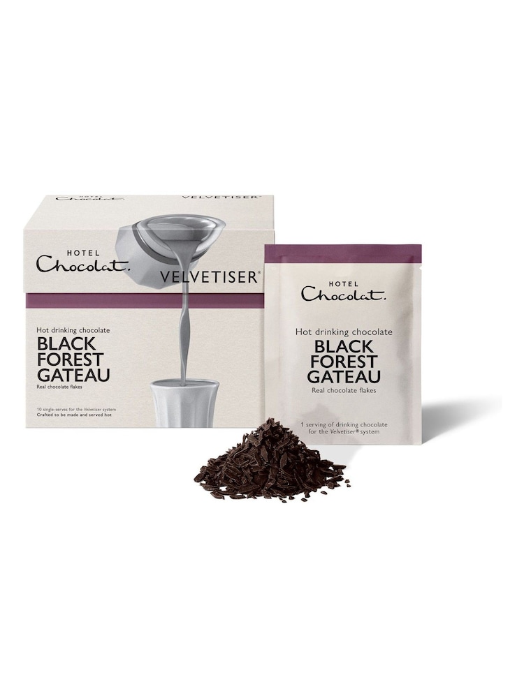 Hotel Chocolat 10 Hot Chocolate Sachets - Image 1 of 4 Hotel Chocolat 10 Hot Chocolate Sachets - Image 1 of 4